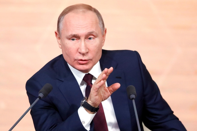 Metinė spaudos konferencija: V. Putinas atsakinėjo į žurnalistų klausimus
