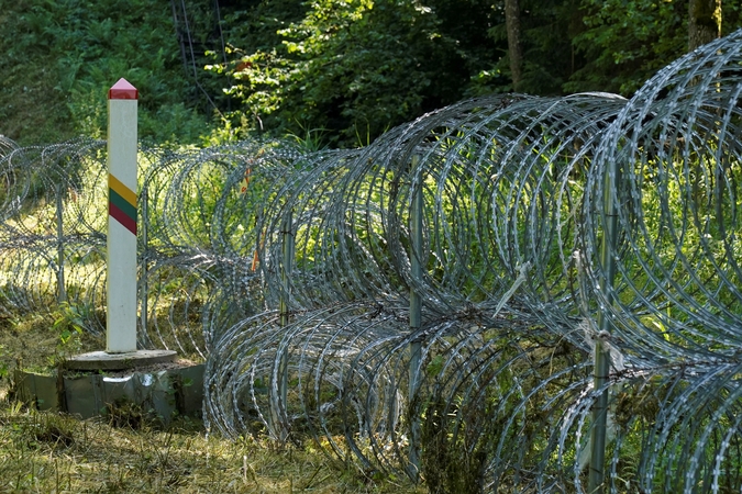 Per parą į Lietuvą neįleista 40 migrantų iš Baltarusijos