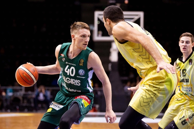 „Žalgirio“ krepšininkai iškovojo pergalę Šiauliuose