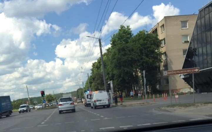 Raudondvario plente susidūrė du motociklai