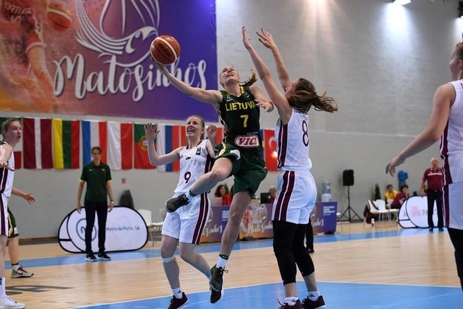 Lietuvos merginų krepšinio rinktinė nesėkme pradėjo Europos čempionatą