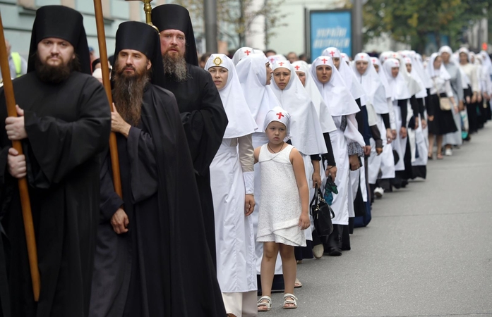 Rusijos remiama Ukrainos bažnyčia atsisakė dalyvauti susivienijimo procese