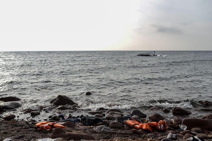 Prie Turkijos krantų nuskendo mažiausiai 33 migrantai