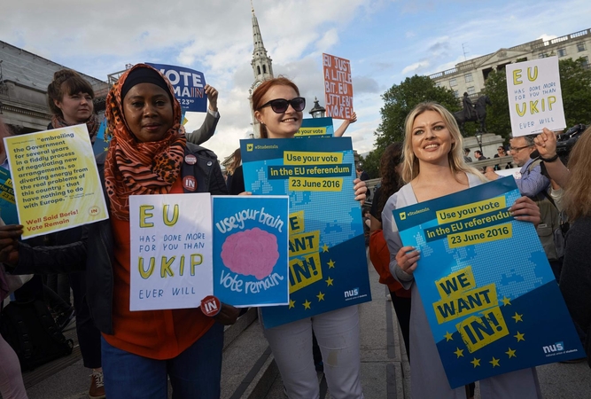 Britanijos referendume dėl ES balsuos rekordinis skaičius rinkėjų