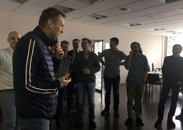 Kremliaus kritikas A. Navalnas išėjo į laisvę