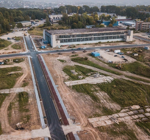 Buvusioje Aleksoto aviacijos gamyklos teritorijoje – unikalus projektas