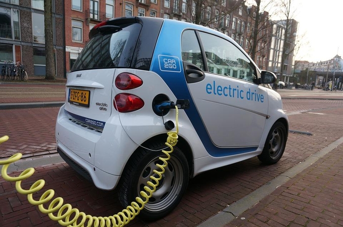 Lietuva elektromobiliais lenkia tik Bulgariją