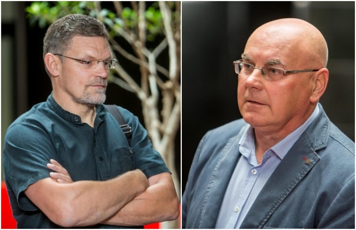 K. Povilaitis (kairėje) ir R. Pudževelis (dešinėje)