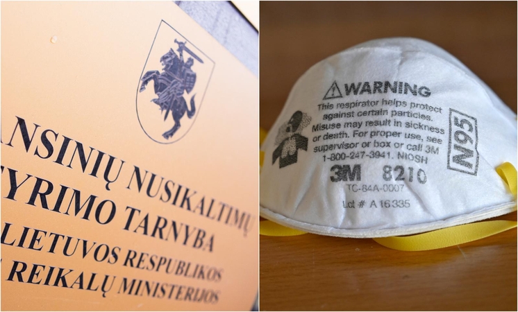 Nelegaliai prekiaujantys asmens apsaugos priemonėmis jau sulaukė pirmųjų baudų