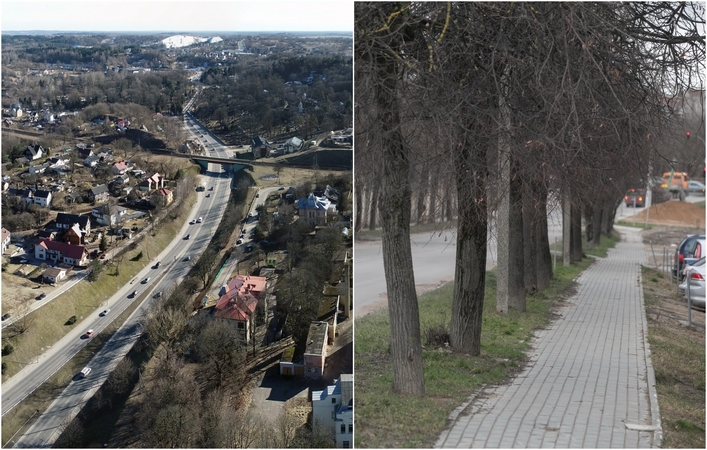 Sostinės Paplaujos rajone kuriamas bulvaras ir atnaujinami želdiniai