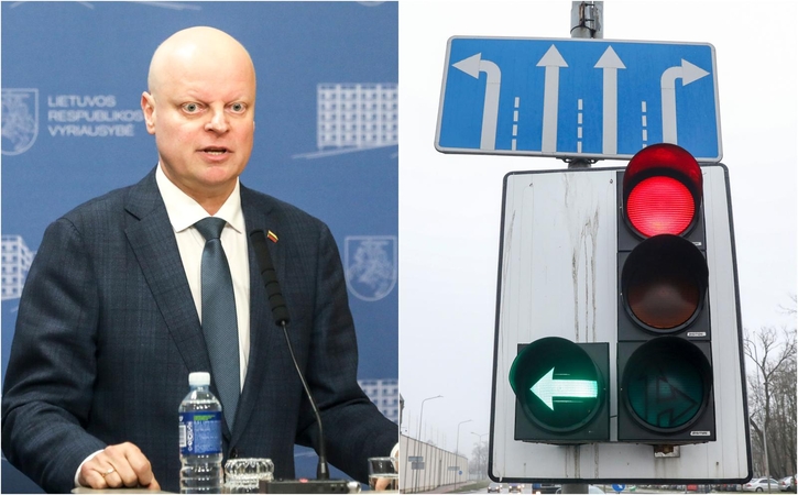 Premjeras apie žaliųjų rodyklių grąžinimą: tai blogas pavyzdys teisėkūros prasme