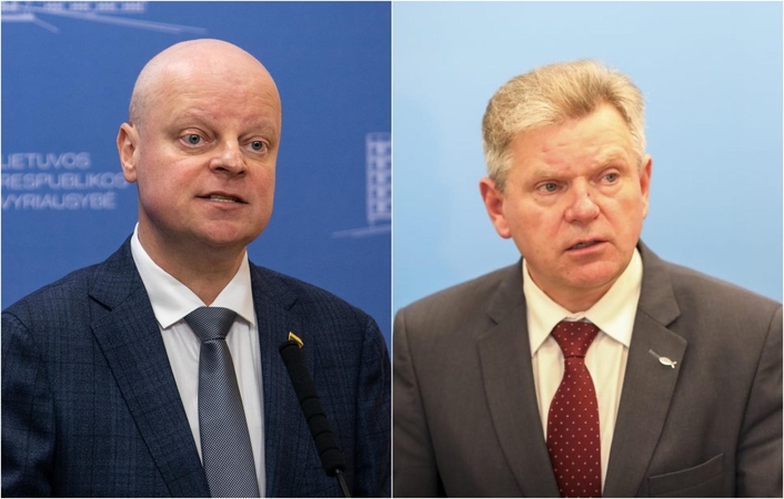 Saulius Skvernelis ir Jaroslavas Narkevičius