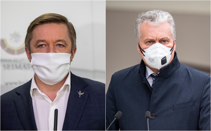 Ramūnas Karbauskis ir Gitanas Nausėda