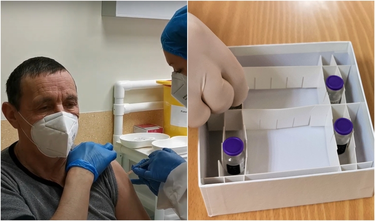 Santaros klinikos nuo COVID-19 paskiepijo pirmuosius pacientus