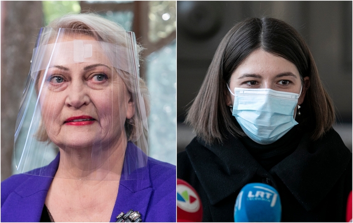 Rasa Budbergytė ir Gintarė Skaistė