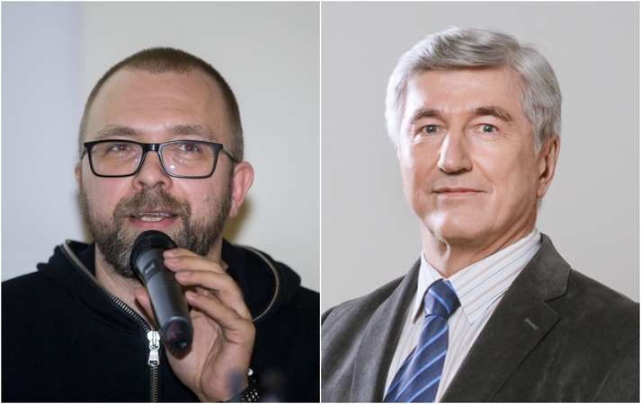 Iš kairės: Vaidas Petrulis ir Petras Rimantas Venskutonis