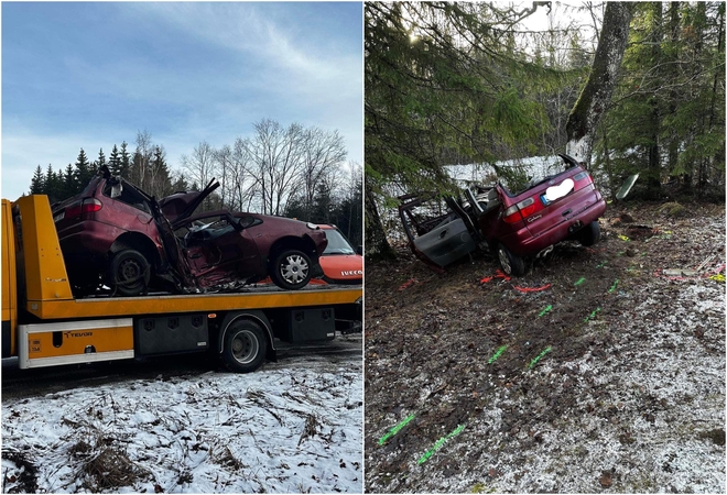 Nuo kelio nuvažiavusiame automobilyje Kretingos rajone rastas vairuotojo kūnas