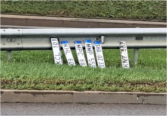 Pranešti: pametus ar radus valstybinius automobilių numerius, reikėtų kreiptis į „Regitrą“.
