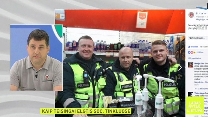 Policijos atstovas apie feisbuką: turime taisyklę – nebijok būti žaismingu