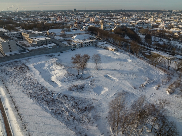 Vilniaus savivaldybė pritaria sprendimui nestatyti pareigūnų mokymo centro Senamiestyje