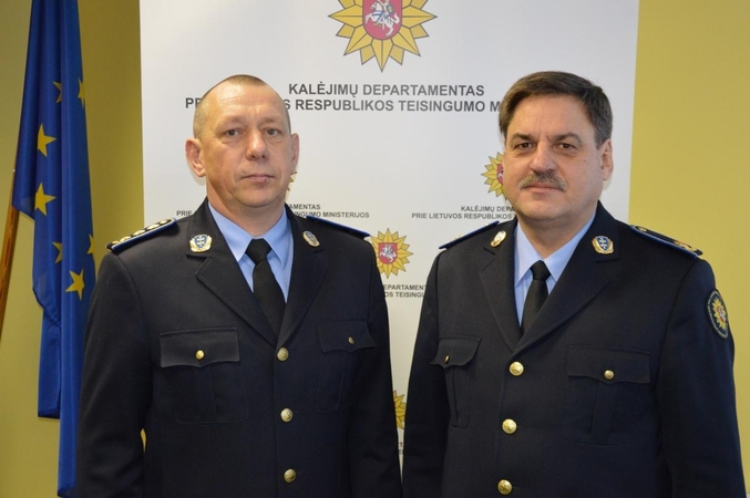 Dainius Sušinskas (kairėje) ir Robertas Krikštaponis