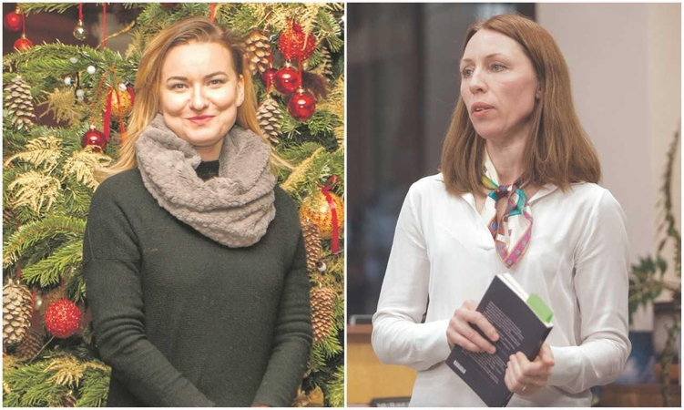 Viktorija Streiča (kairėje) ir Daiva Čepauskaitė (dešinėje)