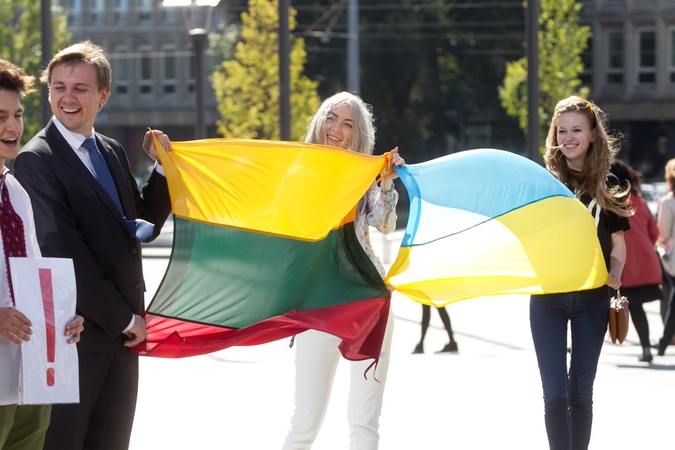 L. Graužinienė Ukrainoje atidarė „Lietuvos dienas“