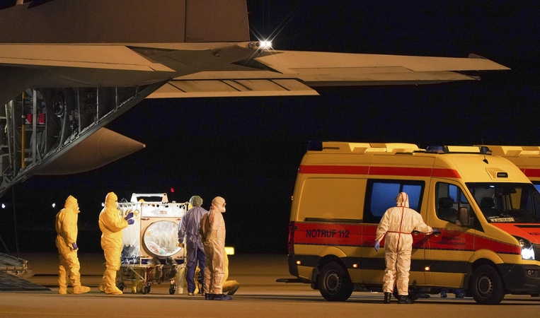 Vokietija priims keletą koronavirusu užsikrėtusių pacientų iš Italijos