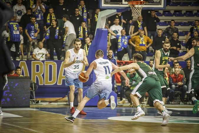 Kosovo rinktinę įveikę lietuviai atranką pradėjo pergale
