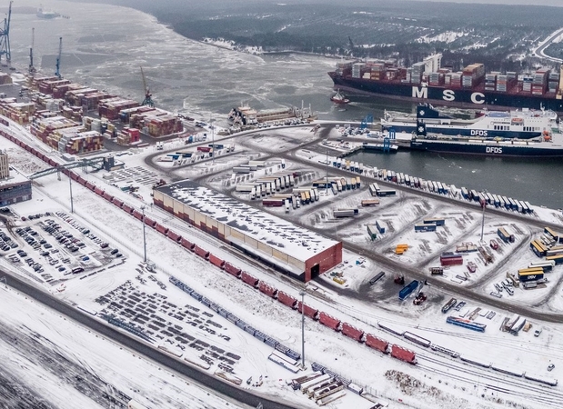 Noras: savotišku HUB-u yra ir jūrų keltų priėmimo centru tapęs Centrinis Klaipėdos terminalas.