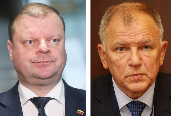 Saulius Skvernelis ir Vytenis Andriukaitis