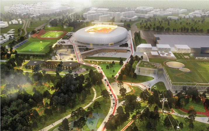 Nacionalinio stadiono statybos: ar pašalinta bendrovė sugrįš į konkursą?