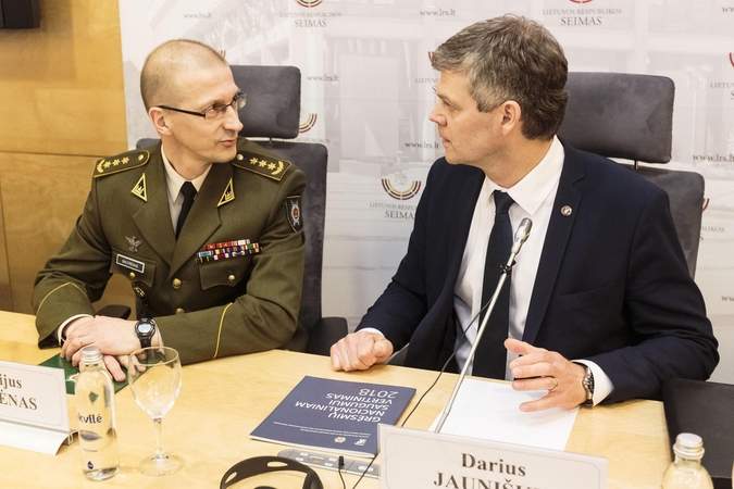 Remigijus Baltrėnas ir Darius Jauniškis. 