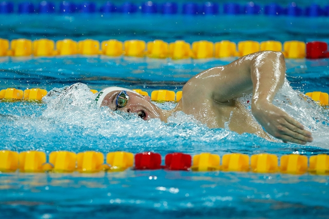 Plaukikas D. Rapšys pasaulio čempionate iškovojo aukso medalį!
