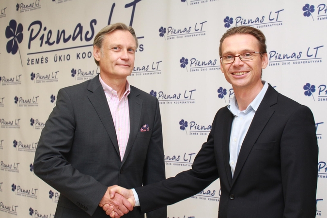 Olaf Müller (kairėje) ir Naglis Narauskas (dešinėje)
