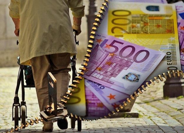 Pensijoms – 3,2 mlrd. eurų: jas gauna ketvirtadalis Lietuvos gyventojų
