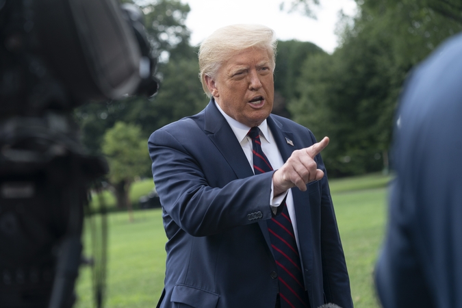 „Twitter“ pašalino D. Trumpo paskelbtą „dezinformuojantį“ vaizdo įrašą