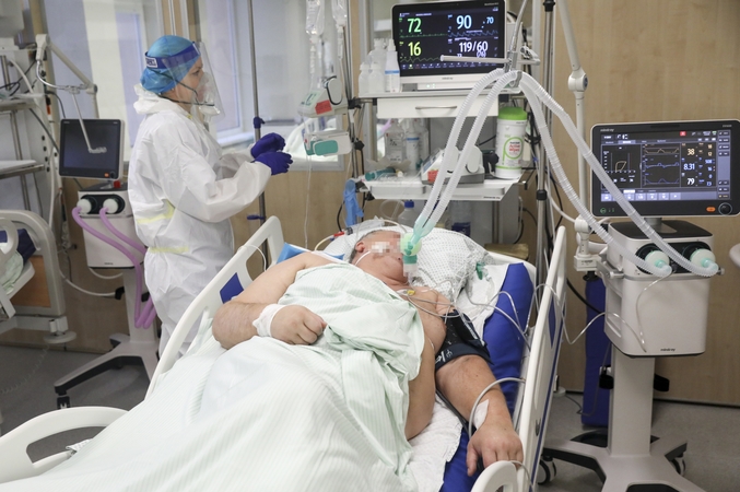 Mirčių nuo COVID-19 šuolis: nustatyti 2527 nauji atvejai, mirė 36 žmonės