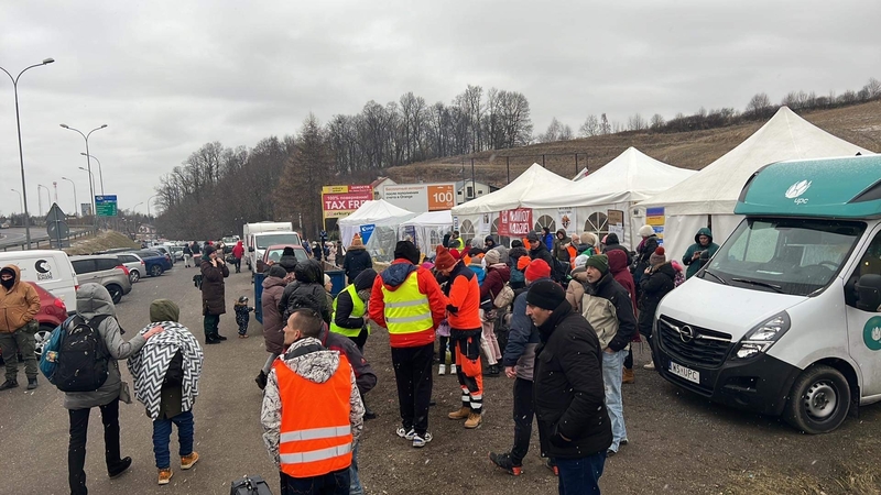 Savanoris apie situaciją Lenkijos–Ukrainos pasienyje: žmonių srautai didėja valandomis