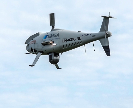 Žvalgas: laivus stebintis dronas.