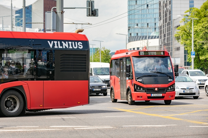 Vilniaus viešasis transportas pereina prie vasaros tvarkaraščių