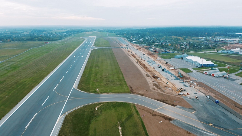 Vilniaus oro uoste baigtas svarbus aerodromo rekonstrukcijos etapas