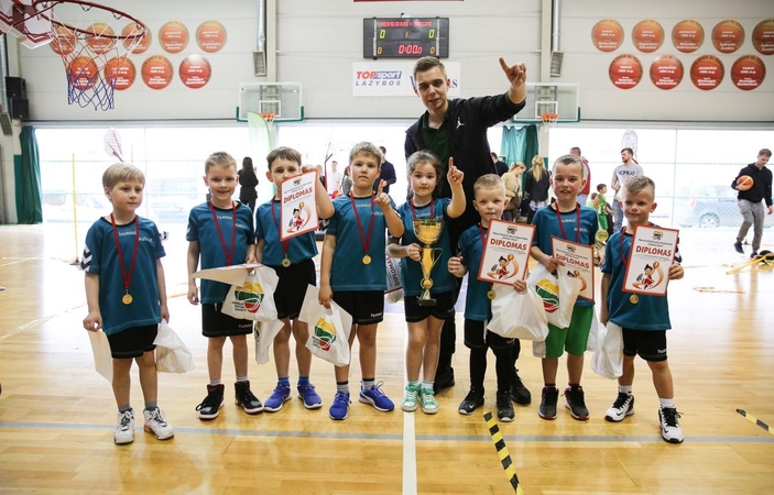 Kauno darželiai išsidalino bilietus į šalies darželinukų krepšinio čempionato finalą
