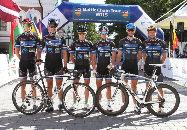 Dviratininkas G. Kaupas “Baltic Chain Tour“ pirmajame etape – septintas