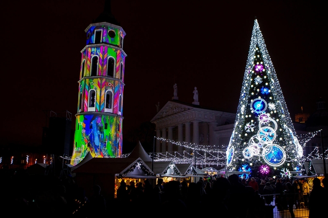 Sostinė įspūdingai pasitiko 2019-uosius