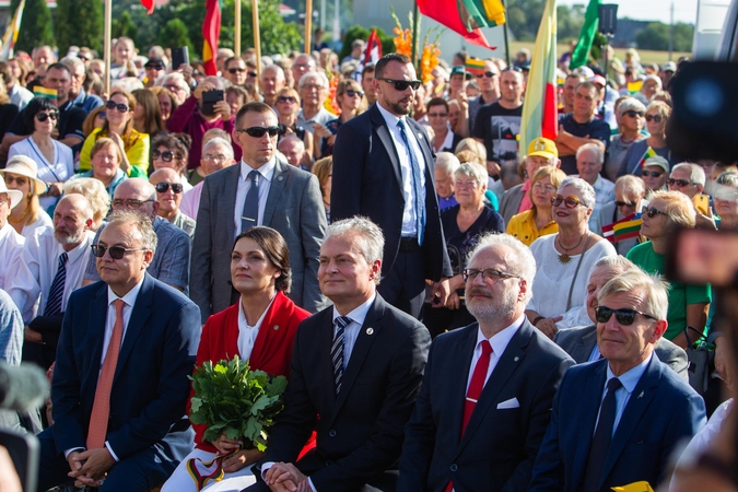 G. Nausėda: Baltijos kelias – tai bendrumas, vienybė ir telkianti jėga