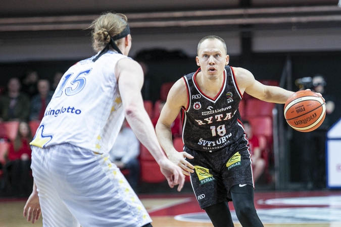 „Pieno žvaigždžių“ šturmą atlaikęs „Rytas“ pasiekė nelengvą pergalę