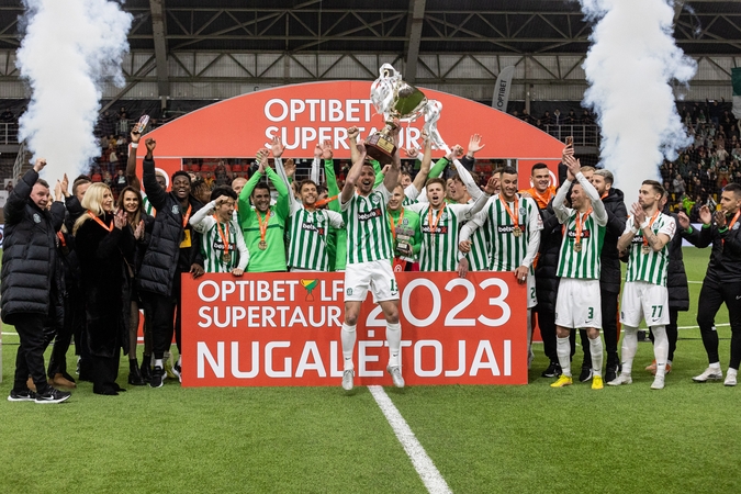 LFF Supertaurę iškovojo Vilniaus „Žalgiris“