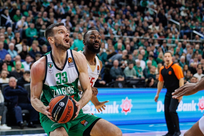 Nukraujavęs „Žalgiris“ pripažino „AS Monaco“ pranašumą 