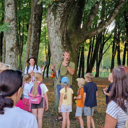 Malūno parke – pažintis su gamtos lobiais